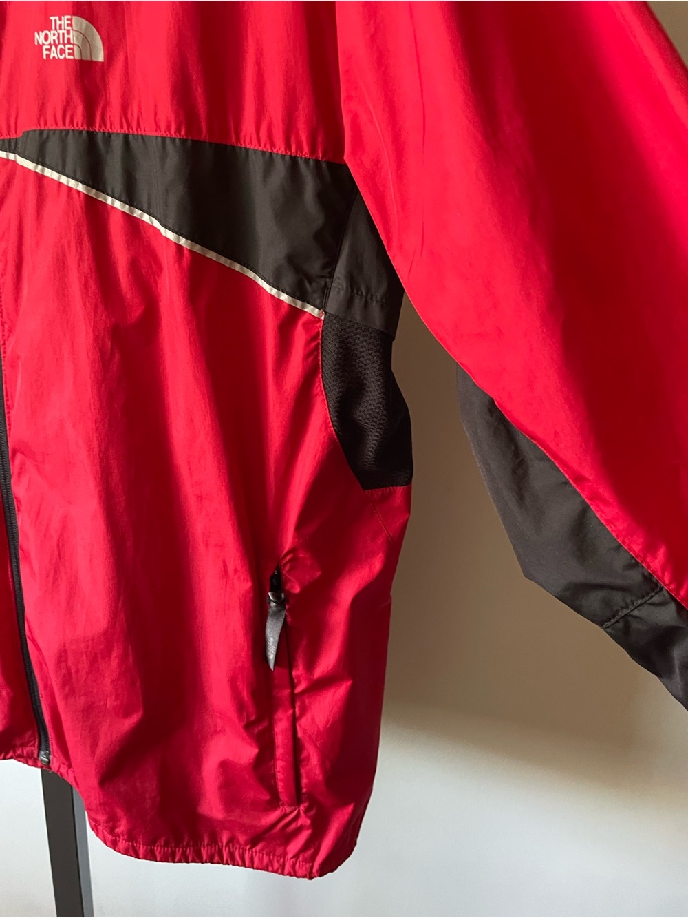 Y2K Vintage North Face Stow Windbreaker Jacket Red Mens Size Large - Picture 4 of 8